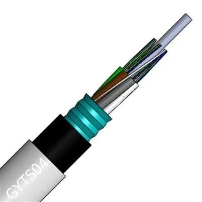Ob Chav Jacket Aerial Fiber Optic Cable Rau Kev Sib Txuas Lus